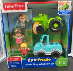 Juego de regalo de vehículo Fisher-Price Little People Truckin' Along - Imagen 1 de 2