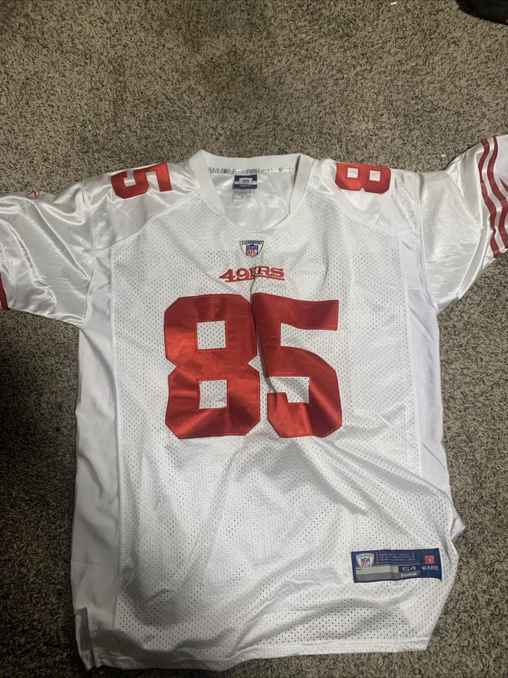 Футболка игроков Nike San Francisco 49ers Vernon Davis 85 NFL новая с ценниками размер 48 - Изображение 1 из 2
