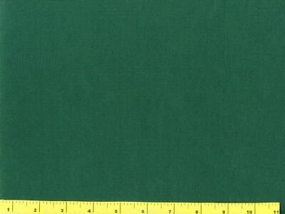 CHOICE FABRICS Dark Hunter Green Solid Quilting & Sewing Fabric by Yard #2002