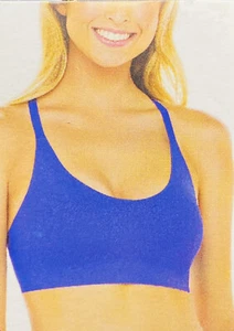 NoBo Bonded Racerback Spitze Gr. L Blau Neu mit Etikett - Bild 1 von 6