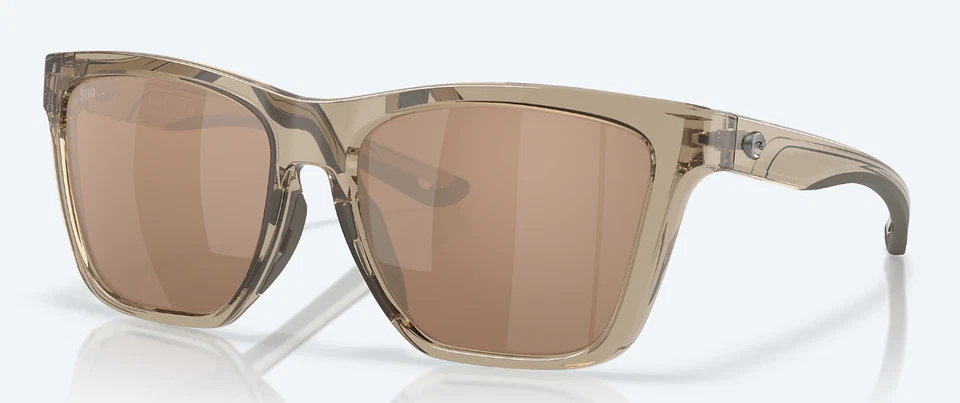 NUEVO Gafas de sol polarizadas Costa Del Mar PANGA II 2 color topo/cobre plateado vidrio 580G Foto 1 de 1