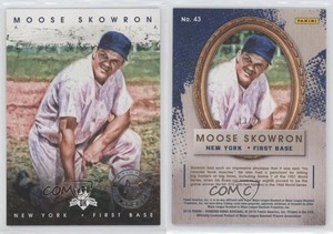2016 Panini Diamond Kings Artist's Proof Silver /25 Moose Skowron #43