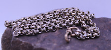VICTORIAN POCKET WATCH CHAIN NECKLACE ROLO LINK 68cm 4.9mm WIDE (A8)