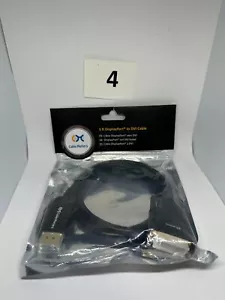 New Cable Matters Gold Plated DisplayPort to DVI Cable 3 Feet - Picture 1 of 4