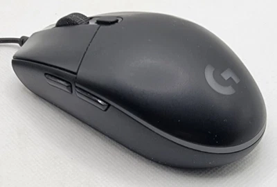 Black Logitech G203 LIGHTSYNC Wired Gaming Mouse - Great Working Condition - Image 1 of 4