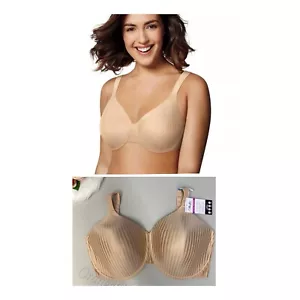 Playtex Women's Secrets Perfectly Smooth Underwire Bra Beige Size 38DDD - Picture 1 of 5