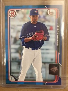 2015 Jairo Labourt Bowman /150 Blue Rookie Rc Free Shipping