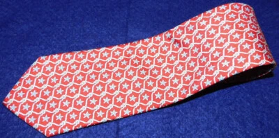 VINEYARD VINES СДЕЛАНО В США КРАСНЫЙ/БЕЛЫЙ/СИНИЙ STARFISH/УЗЛЫ МОТИВ ГАЛСТУК - ГАЛСТУКИ. - Изображение 1 из 3