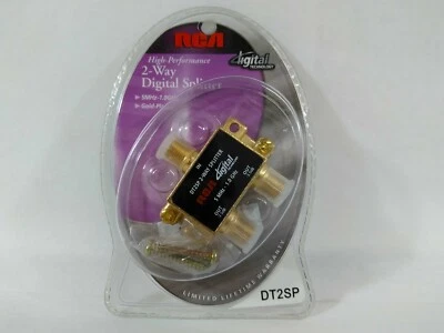 RCA High-Performance 2-Way Digital Splitter DT2SP - Image 1 of 4