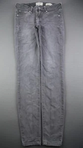 Pantalones de mezclilla para mujer Jessica Simpson 2015 Kiss Me súper ajustados grises talla 26 (Msr 27x30) - Imagen 1 de 8