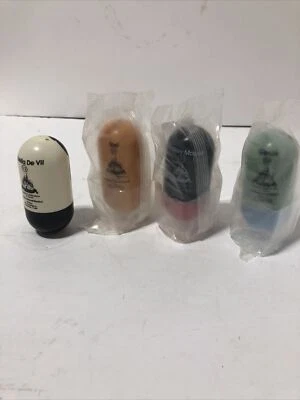 Mighty Beanz 迪士尼/凯洛格 4 件装全新 3 密封米老鼠 31,精灵 22 — 第 1/4 张图片
