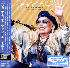 Joni Mitchell LIVE SEALED BRAND NEW CD "At Newport" 2022 Paper Sleeve Japan OBI - Picture 1 of 2