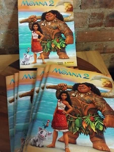 Lote de trabajo álbumes pegatinas panini moana 2 2025 edición x7 - Imagen 1 de 3