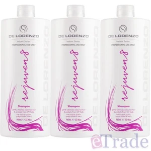 De Lorenzo Professional Instant Rejuven8 Shampoo 960ml x3 Delorenzo Pack - Picture 1 of 1