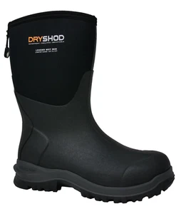 Dryshod Size 11 Legend MXT Mid Black Hard-Working Outdoor Boots LGX-MM-BK - Picture 1 of 10