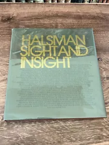 Halsman Sight And Insight Hardcover 1972 by Philippe Halsman - Picture 1 of 7