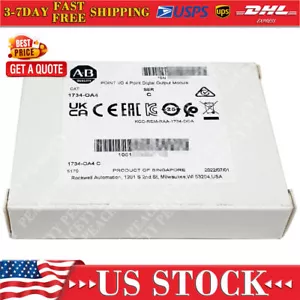 New Sealed 1734-OA4 I/O 4 Point Digital Output Module AB 1734OA4 US STOCK - Picture 1 of 5