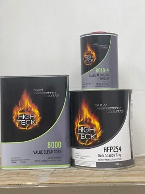 FORD or  Mercury  CX Shadow Gray Metallic Basecoat with Gallon Clear Kit Foto 1 de 4