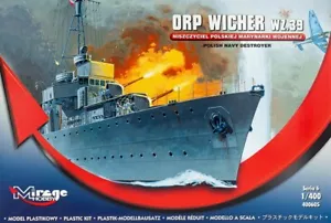 ORP WICHER - CACCIATORPEDINIERE MARINA POLACCA SECONDA GUERRA MONDIALE #40065 1/400 MIRAGE uss hms - Foto 1 di 1