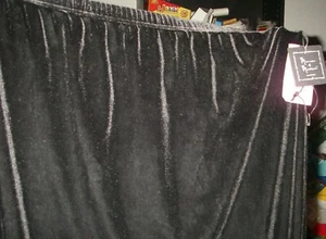 FALDA DE MUJER MERCER & MADISON NEGRA ATERCIOPELADA TALLA 2X POLIETILENO Y SPANDEX NUEVA CON ETIQUETAS - Imagen 1 de 2