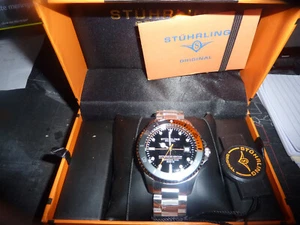Stührling Original Heritage Depthmaster Mechanical Automatic Watch - Picture 1 of 15