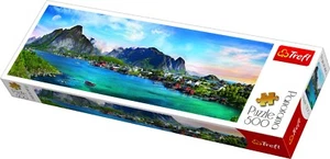 Trefl 500 Piece Panorama Adult Large Lofoten Archipelago Norway Jigsaw Puzzle - Picture 1 of 3