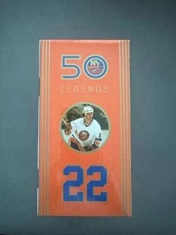 Mike Bossy NY Islanders 50th anniversary bobblehead NEW IN BOX Cover