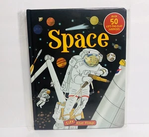 Space Lift-the-Flap (Lift-the-Flap Tab Books) Board Interactive book - Picture 1 of 3