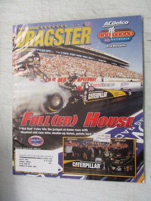 NATIONAL DRAGSTER MAGAZINE NOV 9 2007 HOT ROD FULLER ACDELCO LAS VEGAS NHRA NATS - Image 1 of 2