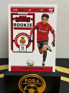 2019 Panini Chronicles Takefusa Kubo RED Rookie Ticket Mallorca Everton Japan - Picture 1 of 2