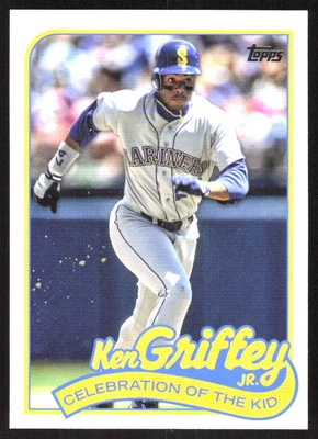 7272F 2024 Topps #KID-9 Ken Griffey Jr. Celebration of The Kid - Image 1 of 2