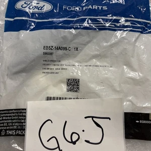 Genuine Ford OE Wire Heat Shield EB5Z-14A099-C New Nos - Picture 1 of 3