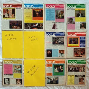 LOCUS Magazine - Science Fiction & Fantasy, Issues 288-291,294-296,298-299/1985 - Bild 1 von 1