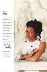 1970 Sarah Coventry: Classic Accent Vintage Print Ad - Picture 1 of 1