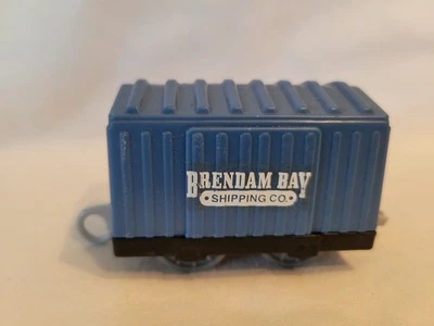 Thomas & Friends TrackMaster - Blue Brendam Bay Cargo Car (2013) - Image 1 of 4