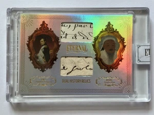 2024 Eternal Cuts Napoleon Bonaparte Genghis Khan Dual History Relics /50 - Picture 1 of 4