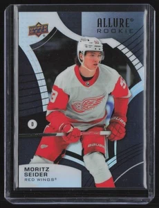 Moritz Seider 2021-22 Upper Deck Allure Rookie Black Rainbow #130 - Picture 1 of 2