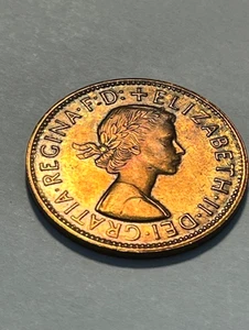 1964 Australien 1 Penny / UNC ++ rot #4596 - Bild 1 von 2