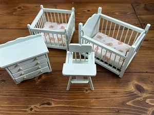 1/12 Scale Dolls House Furniture - Nursery Set - Picture 1 of 5