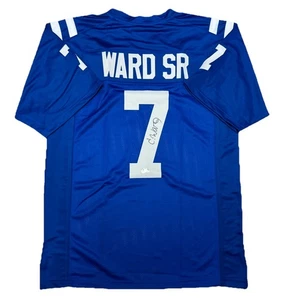 JERSEY ESTILO PROFESIONAL AUTOGRAFIADO FIRMADO POR CHARVARIUS WARD COLTS BAJO CERTIFICADO DE AUTENTICIDAD - Imagen 1 de 1