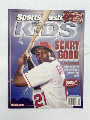 2005 Sports Illustrated For Kids Aug Vlad Guerrero Newsstand HG With Cards — 第 1/4 张图片