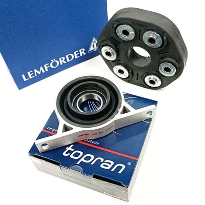 LEMFÖRDER Hardyscheibe Gelenkscheibe mit TOPRAN Mittellager BMW 5er E60 530 535d - Bild 1 von 4
