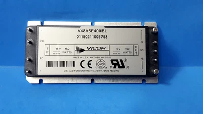ONE- DC DC Converter, 1 output, 5V, 80A/36V-75VInput, 400W, V48A5E400BL, VICOR - Image 1 of 4