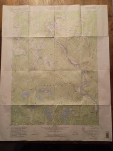 Mapa topográfico Narrowsburg NY-PA Narrowsburg 1994 vintage Departamento de Estados Unidos  - Imagen 1 de 18