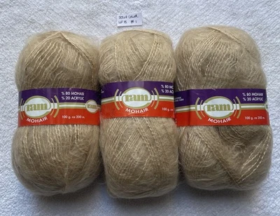 YarnArt RAM MOHAIR Fantasía Suave, Elegante y Ligero, COLOR BEIGE Lote 15 #1 Foto 1 de 4