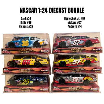NASCAR Racing Champions 1:24 Die-Cast Cars Official Collector Edition - Lot of 6 - Image 1 of 4
