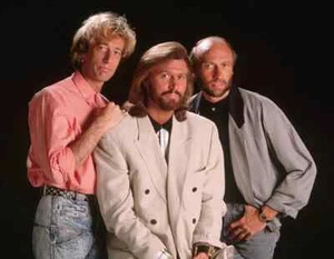 Bee Gees Barry Gibb Robin Gibb Maurice Gibb 11.7x16.5 Glossy Photo Poster - Picture 1 of 1