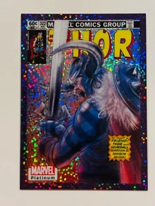 Cubierta Marvel Platinum 2023 píxeles púrpuras Wi-28 Omega Heimdall #35/35 (PC) - Imagen 1 de 2