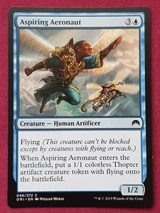 Magic The Gathering ORIGINS ASPIRING AERONAUT blue card MTG - Bild 1 von 2