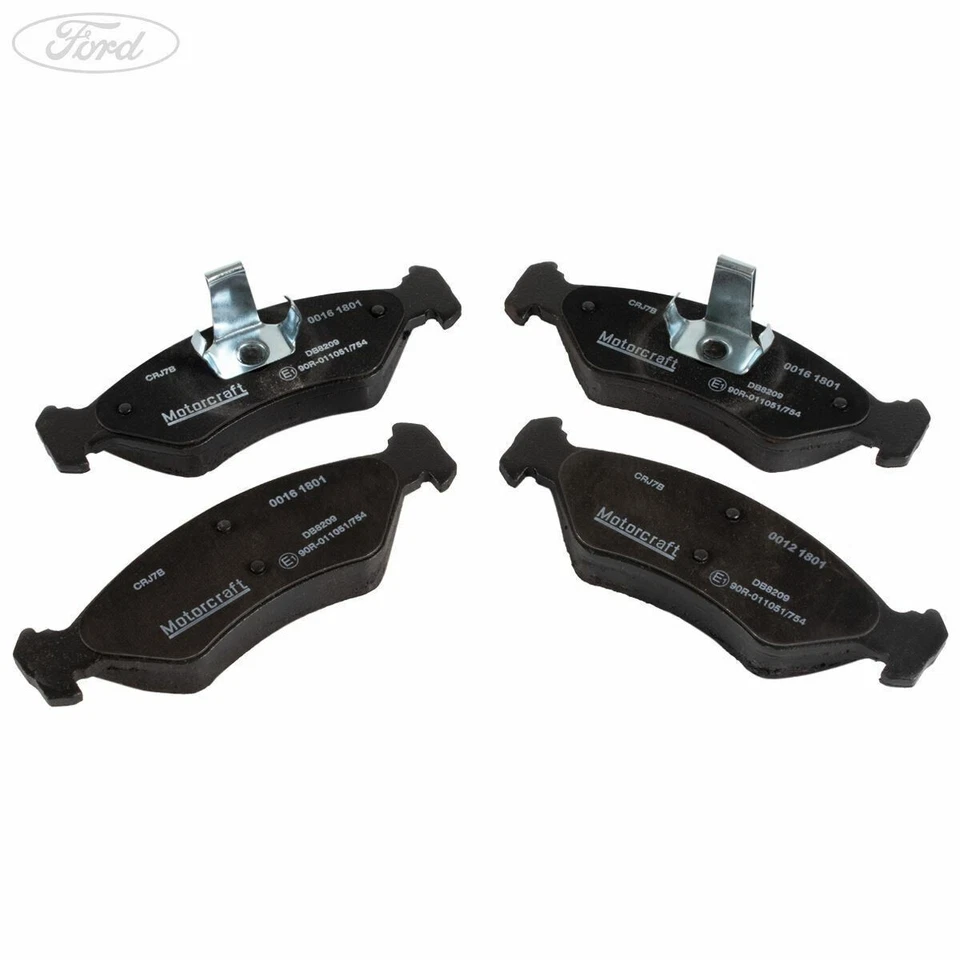 Juego de ejes de pastillas de freno delanteras originales Ford Fiesta Mk3 Mk4 Motorcraft 1465126 Foto 1 de 1